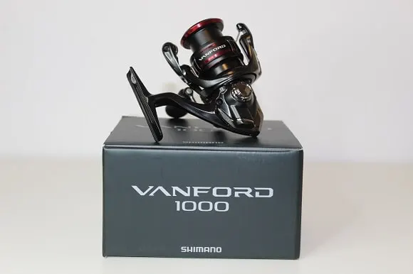 an image of a brand new Shimano Vanford 1000 spinning reel