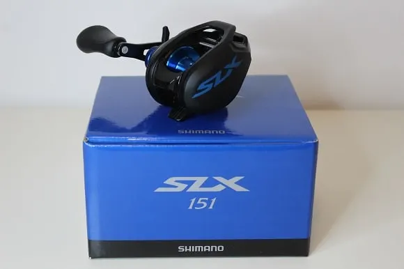 an image of a Shimano SLX 151 baitcaster