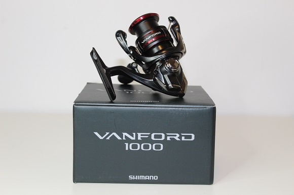 a brand new shimano vanford 1000 spinning reel for finesse fishing