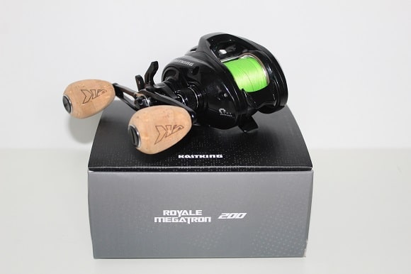 an image of a brand new kastking megatron 200 baitcaster