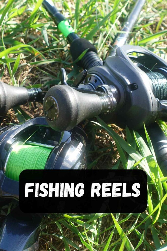 the fishing reels section of strike and catch