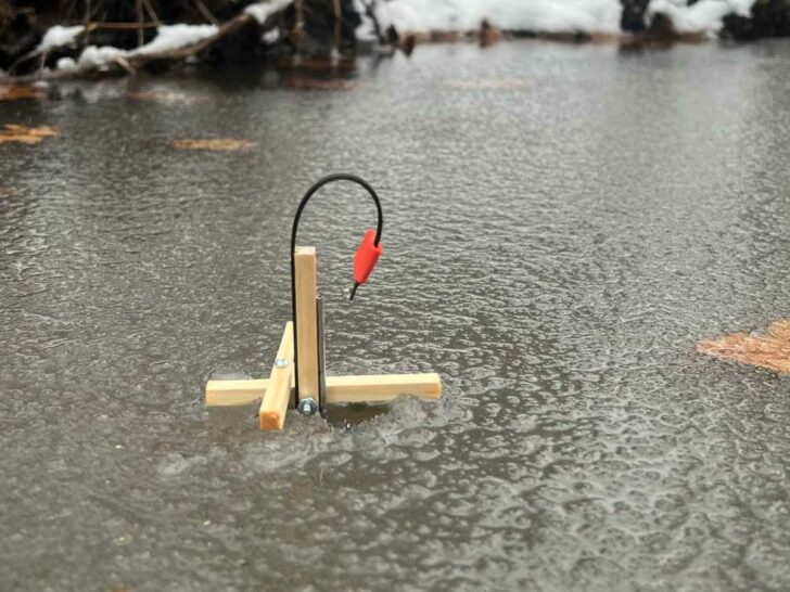 Creative Angler Builds Awesome Micro Tip-Ups for Ice Fishing