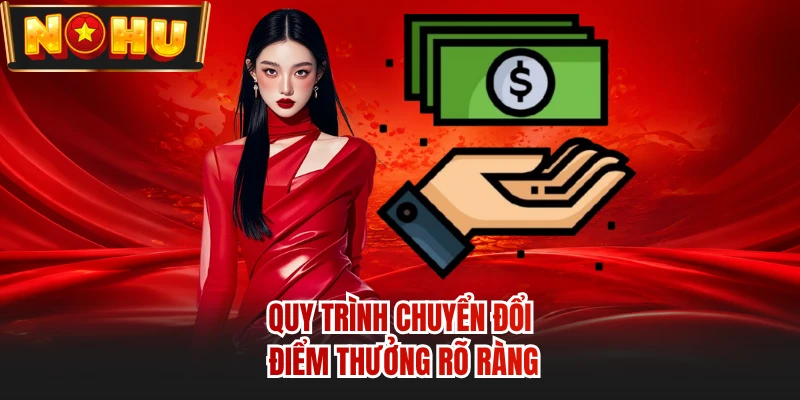 Quy trình chuyển đổi điểm thưởng rõ ràng